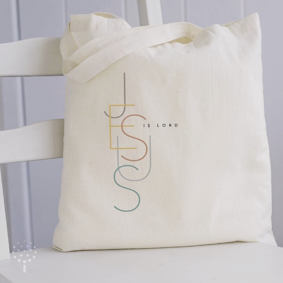 Jesus Is Lord Scripture Tote Bag Jesus Is Lord Scripture Tote Bag