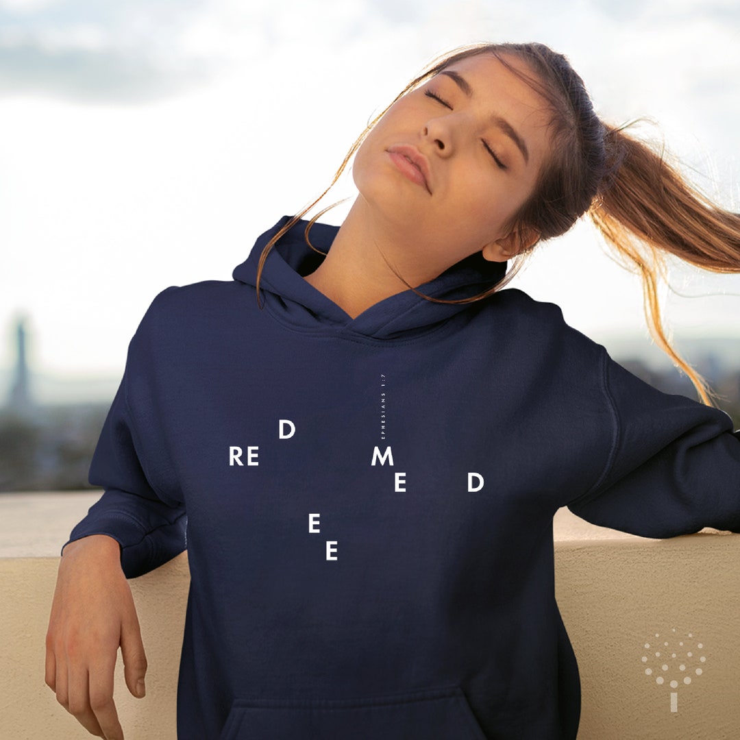 Redeemed Christian Hoodie, Redeemed Tops, Redeemed Clothing, Cool Jesus ...