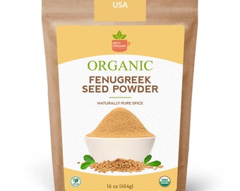 Bio-Bockshornkleesamen-Pulver – echtes Kochgewürz