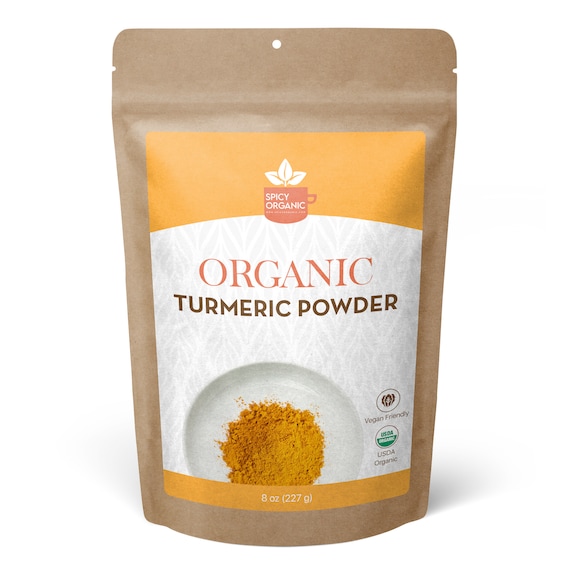 Organic Turmeric Powder: USDA Certified, Vegan Friendly
