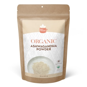 Organic Ashwagandha Root Powder - Promotes Overall Well-being and Vitality - 100% Pure Herbal Supplement