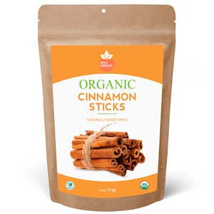 Organic Ceylon Cinnamon Sticks for Baking, Cooking, and Beverages - Certified USDA Organic Cinnamon Quills, Cinnamon Spice, Cinnamon Bark