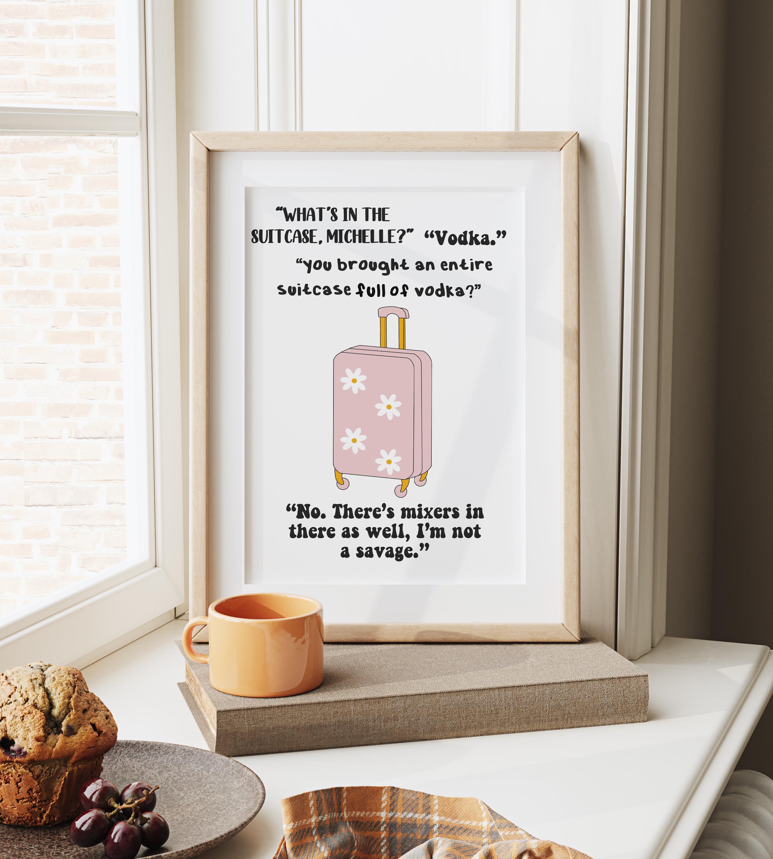Derry Girls Print, Derry Girls Poster, Derry Girls Quote, Irish quotes, Michelle Mallon, Funny Derry Girls, Gift ideas for her