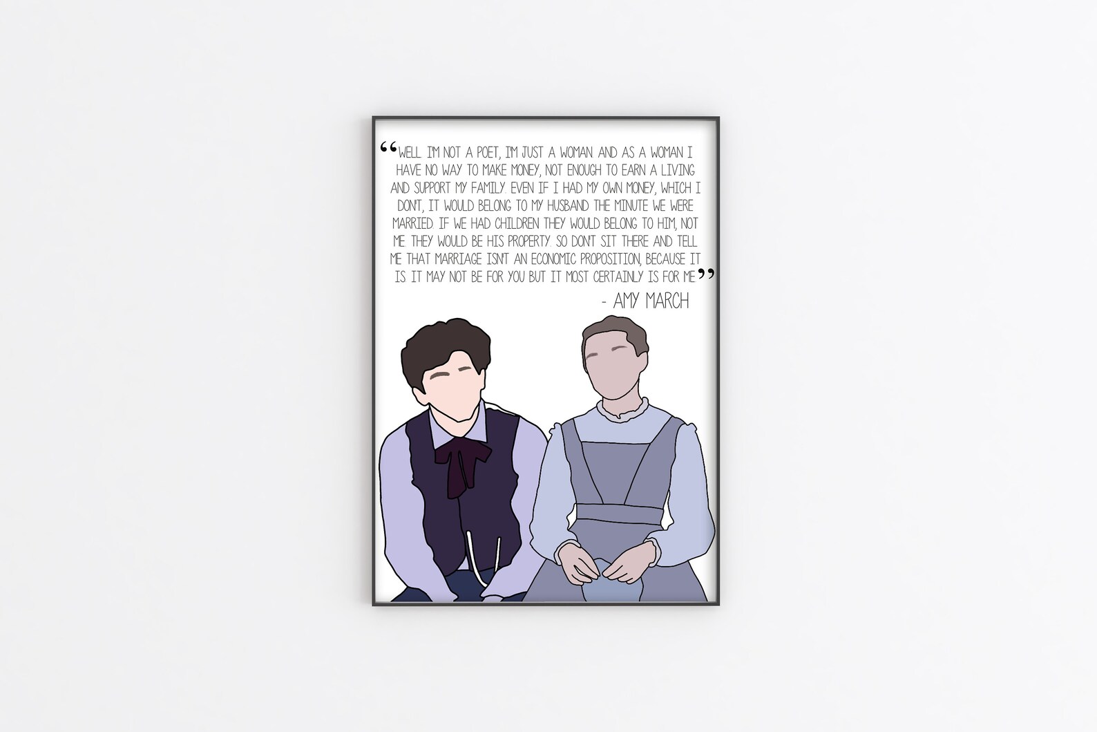 Amy X Laurie Little Women Print Etsy