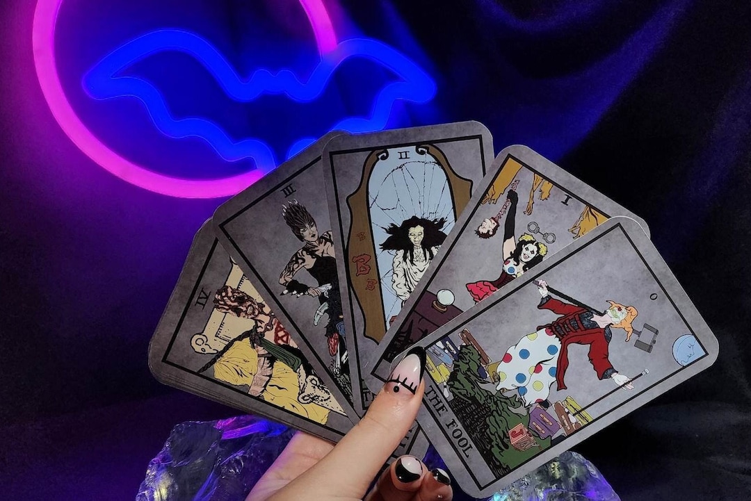 Halloween Horror Nights Tarot Deck - Etsy