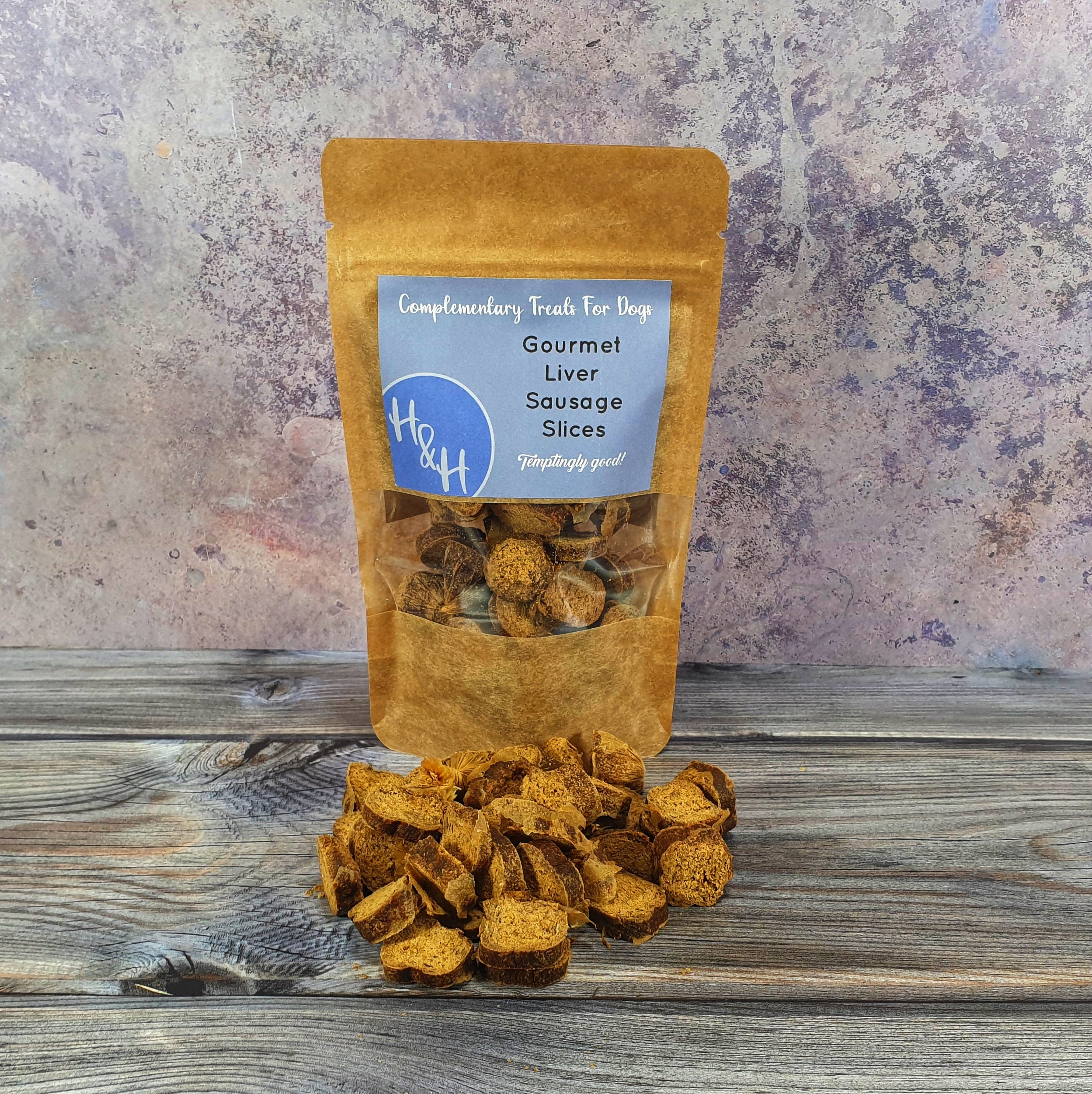 Gourmet Leber Wurst Scheiben Hund behandelt Essen Etsy