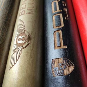 Unique Present for Sports Fans Handcrafted & Tailored to Perfection Customized Baseball Bat Personalized Wooden Bat for Baseball Enthusiasts image 5