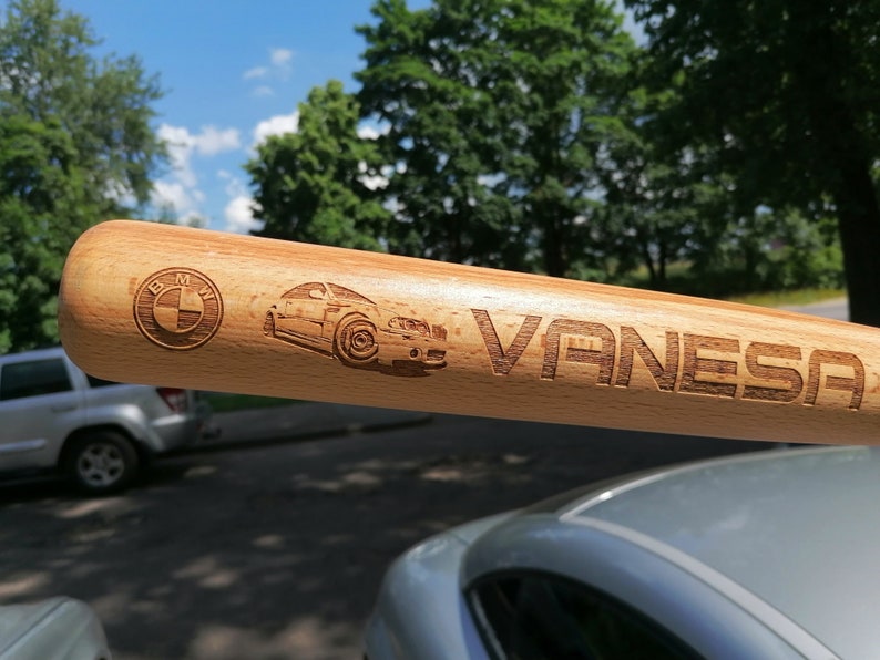 Unique Present for Sports Fans Handcrafted & Tailored to Perfection Customized Baseball Bat Personalized Wooden Bat for Baseball Enthusiasts image 4