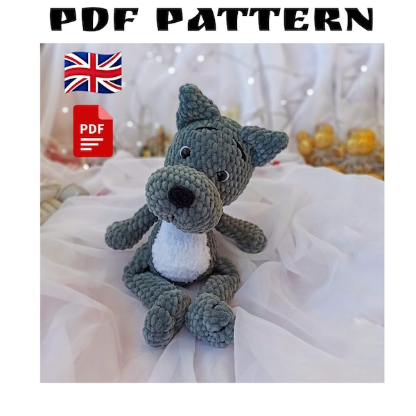 LOUP PDF Patron au crochet