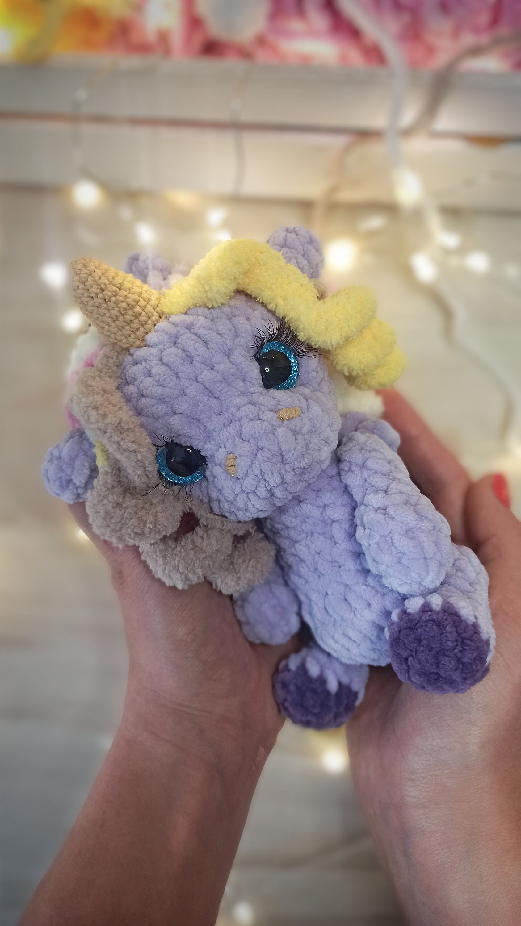 Crochet Unicorn Amigurumi Pattern Amigurumi Stuffed Toy Etsy
