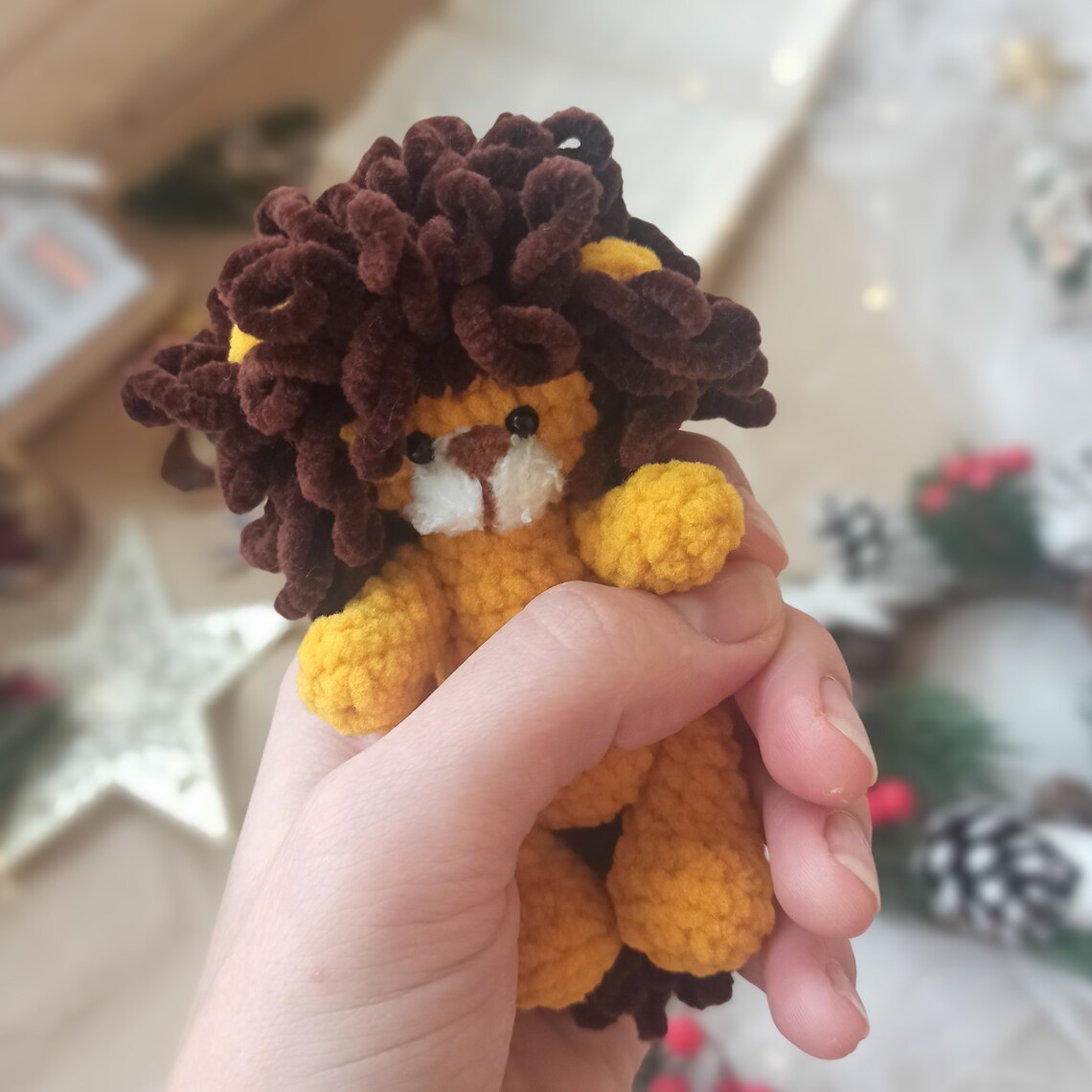 Tiny Lion Crochet Pattern Amigurumi Toy PDF - Etsy