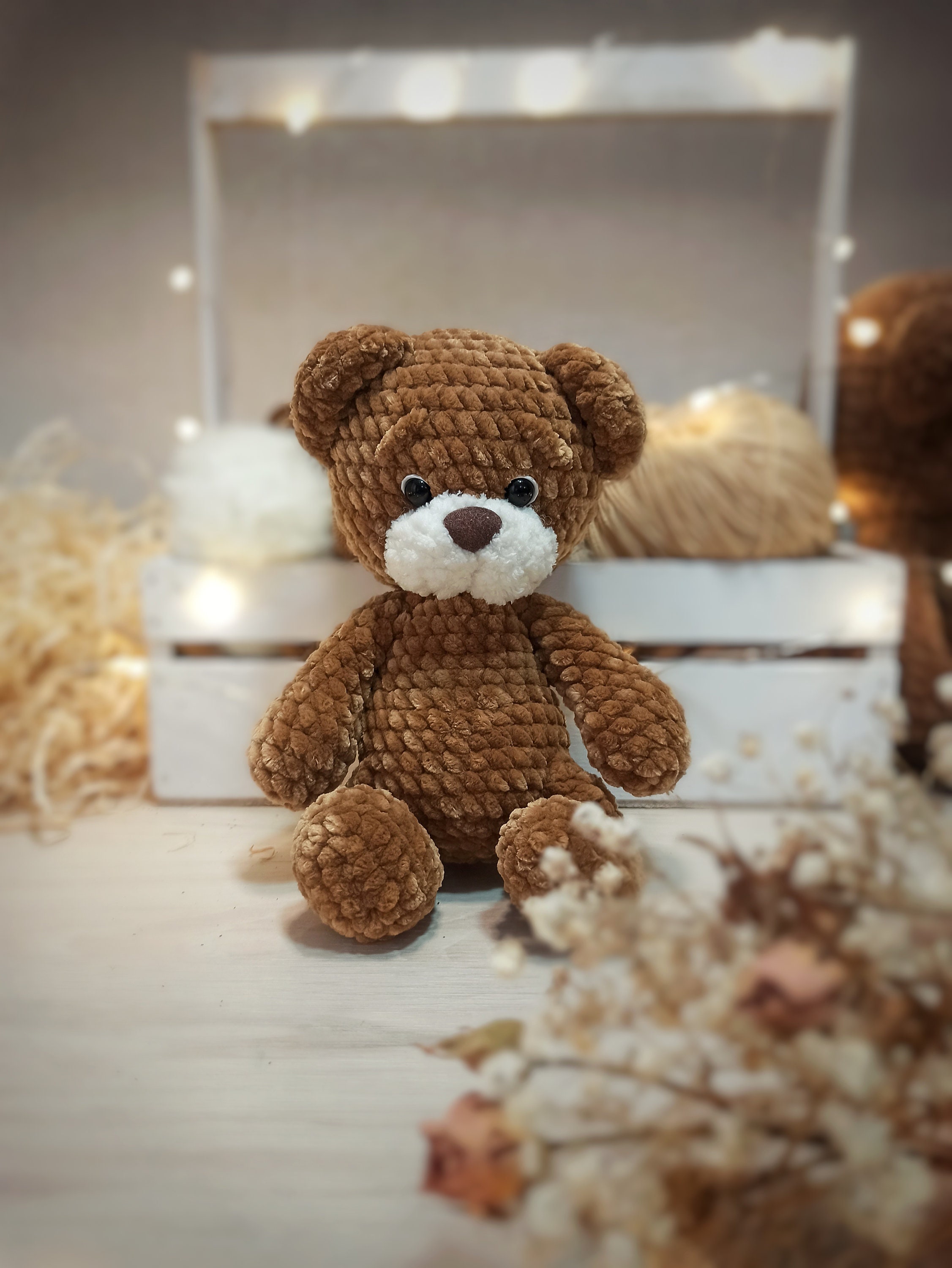 Brown Bear Amigurumi Crochet Pattern – Darn Good Yarn