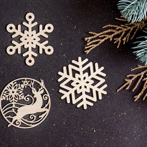 custom coaster rustic Christmas kitchen decor set coaster set Christmas home decor christmas decorations wooden coaster