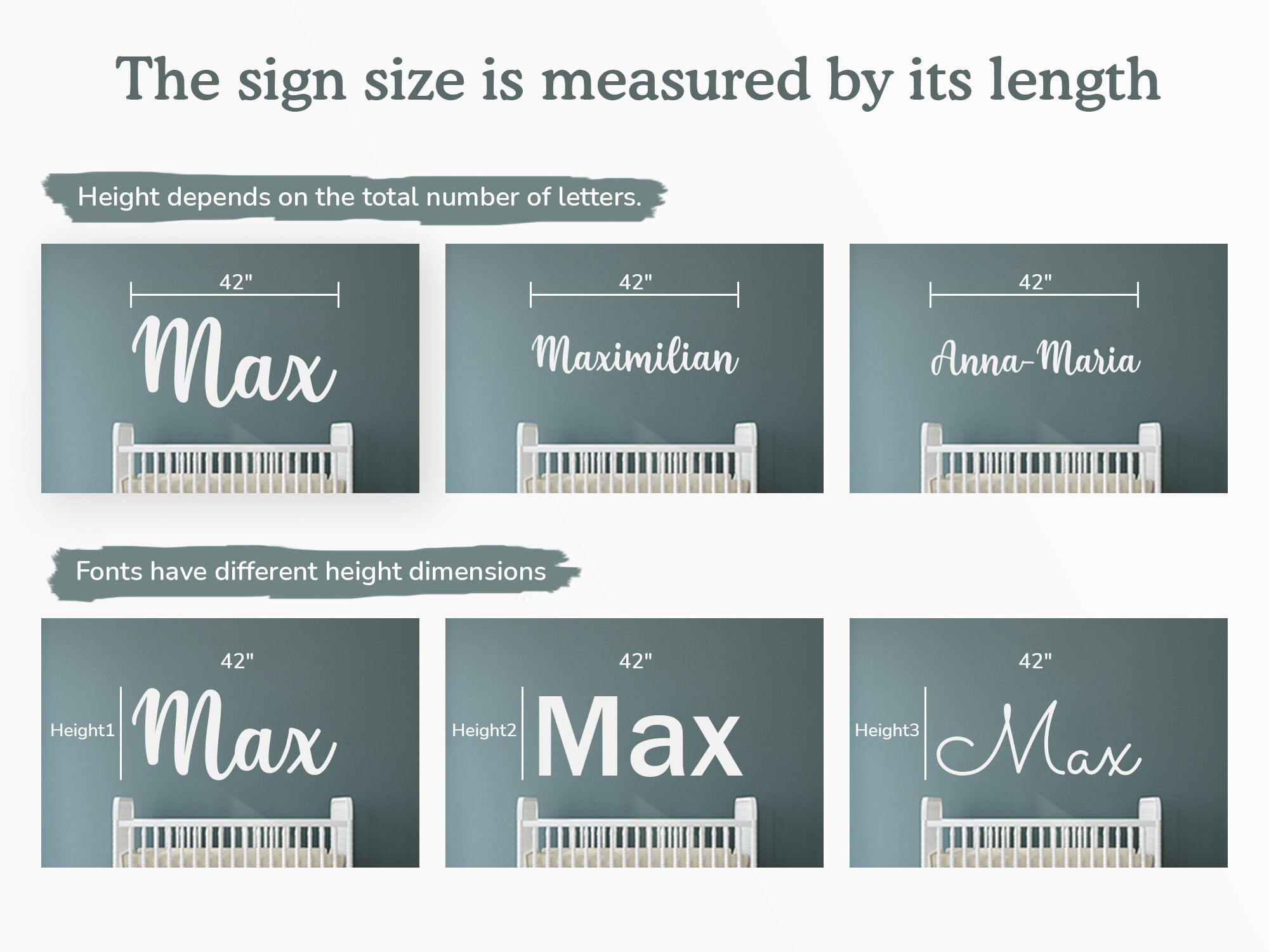 Baby Name Sign Nursery Name Sign for Nursery Girl Wooden Name Etsy Canada