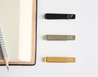 Personalized Tie Clip personalize tie bar custom tie clip tie clip tie bar personalize tie clip metal tie clip gift for groom