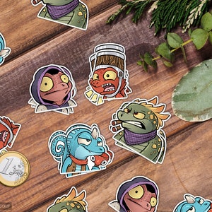Helden (Vinyl Sticker Set)