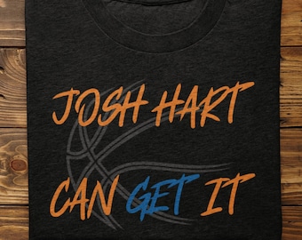 Josh Hart Can Get It Unisex Heavy Cotton Tee|NY Knicks shirt, womens knick shirt, knicks playoff shirt, knicks gift for her, size up to 5x