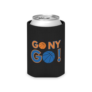 Ga naar New York! Blikjeskoeler | Basketbalfan drankje Cozie Regular Can