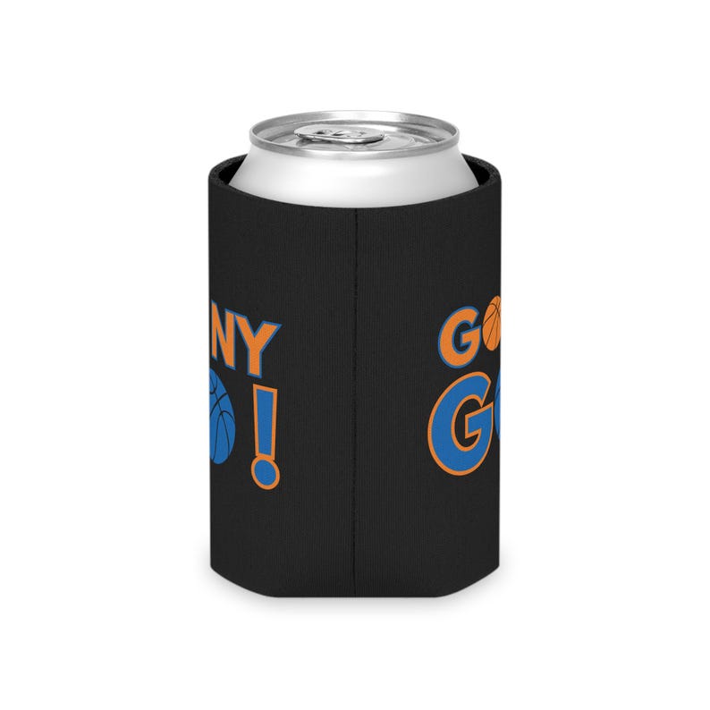 Ga naar New York! Blikjeskoeler | Basketbalfan drankje Cozie afbeelding 5