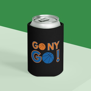 Ga naar New York! Blikjeskoeler | Basketbalfan drankje Cozie afbeelding 13