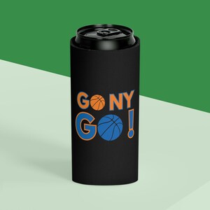 Ga naar New York! Blikjeskoeler | Basketbalfan drankje Cozie afbeelding 14