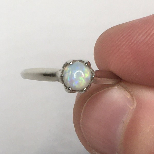 Gold Opal Ring