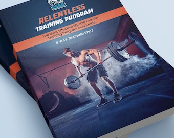Rutina de entrenamiento de 6 días, plan de entrenamiento de 12 semanas para desarrollar músculo (Libro electrónico)