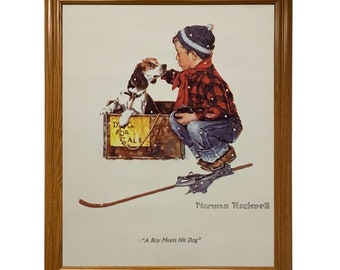 The Boy and His Dog Lucid Dream Print