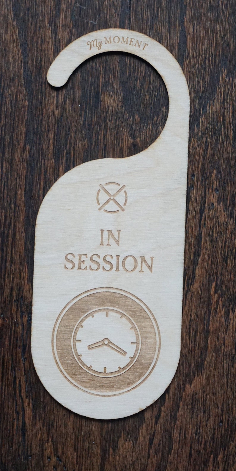 Door Hanger Do Not Disturb In Session Privacy Sign In Therapy | Etsy