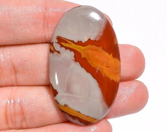 Unique Top Grade Quality 100% Natural Noreena Jasper Oval Shape Cabochon Loose Gemstone For Making Jewelry 47 Ct. 42X25X5 mm AA-11709