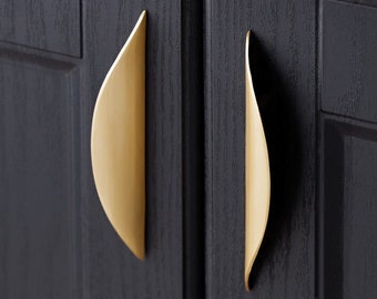 Kitchen Door Handles Wardrobe Drawer Pull Handle Modern Style Furniture Hardware