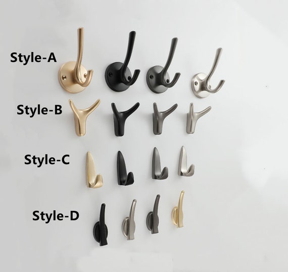 Variety Styles Metal Hooks Coat Hook Decorative Wall Hooks - Etsy