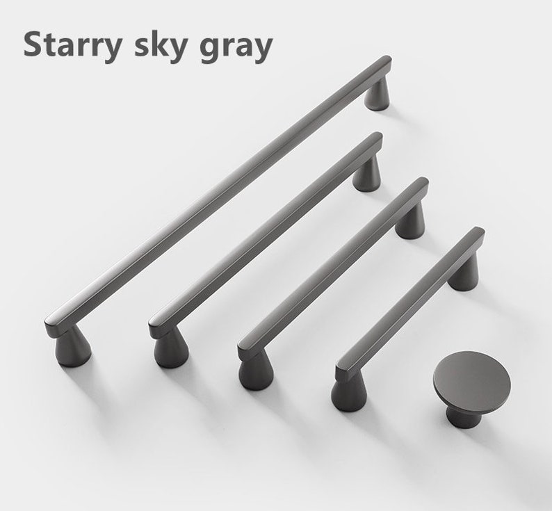 Simple Practical Gold Drawer Dresser Wardrobe Handles Pulls Etsy