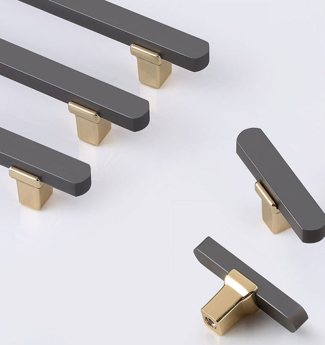 Extra Long Brushed Gold Drawer Wardrobe Pulls Kitchen Etsy