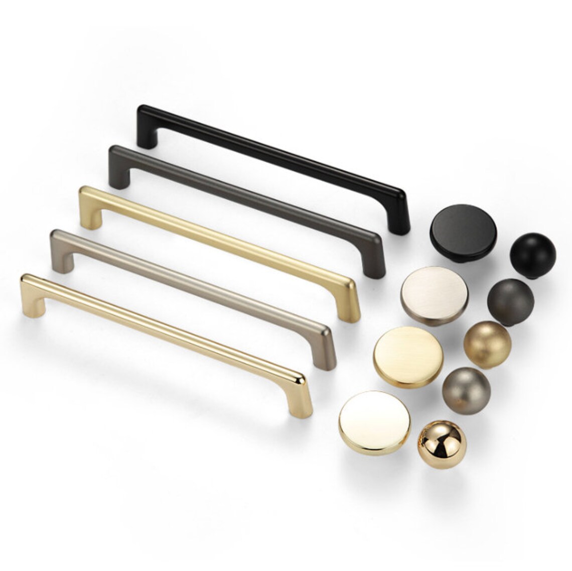 Extra Long Brushed Gold Drawer Wardrobe Pulls Kitchen Etsy