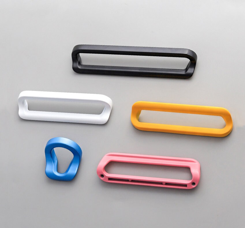 Annular Design Gold Drawer Wardrobe Pulls Black Dresser Knobs Etsy