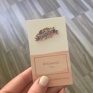 Overthinker Enamel Pin. Nurse Enamel Pin, Doctor Enamel Pin, Nurse Gift, Medical Gift, Nursing Student Gift.