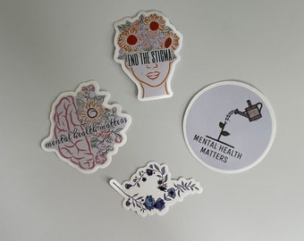 Mental Health Stickers - Etsy