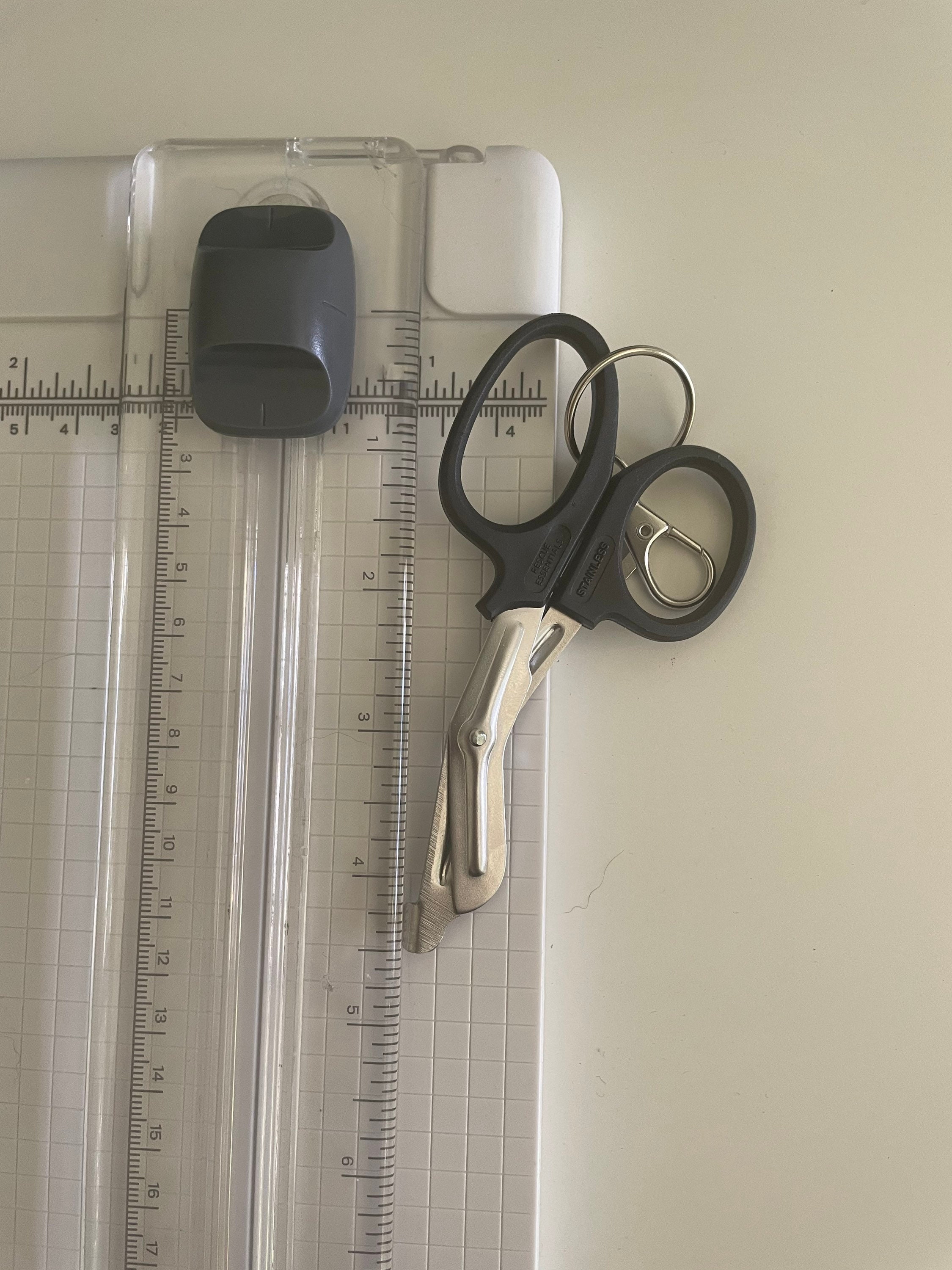 Badge Reel Accessories Mini Scissors / Mini Trauma Shear 4 Inch 