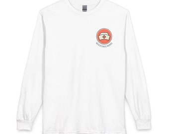 Camiseta de manga larga para enfermera titulada.
