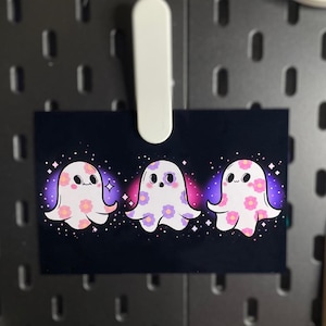 Halloween Ghosts Print - Traditional Tattoo, A5 Print, 4x6inch print, ghost print