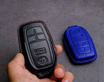 Funda de cuero para llavero Toyota GR Corolla (2024-2023), llavero sin llave, regalo de cumpleaños