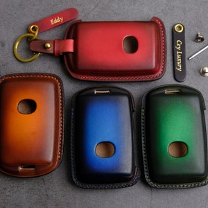 2024 Mazda CX-90 Schlüssel Hülle - Leder Schlüsselanhänger Abdeckung für Mazda 3, 6, CX-90, CX5, Cx50 - Mazda CX-90 Zubehör, Geschenk für neues Auto