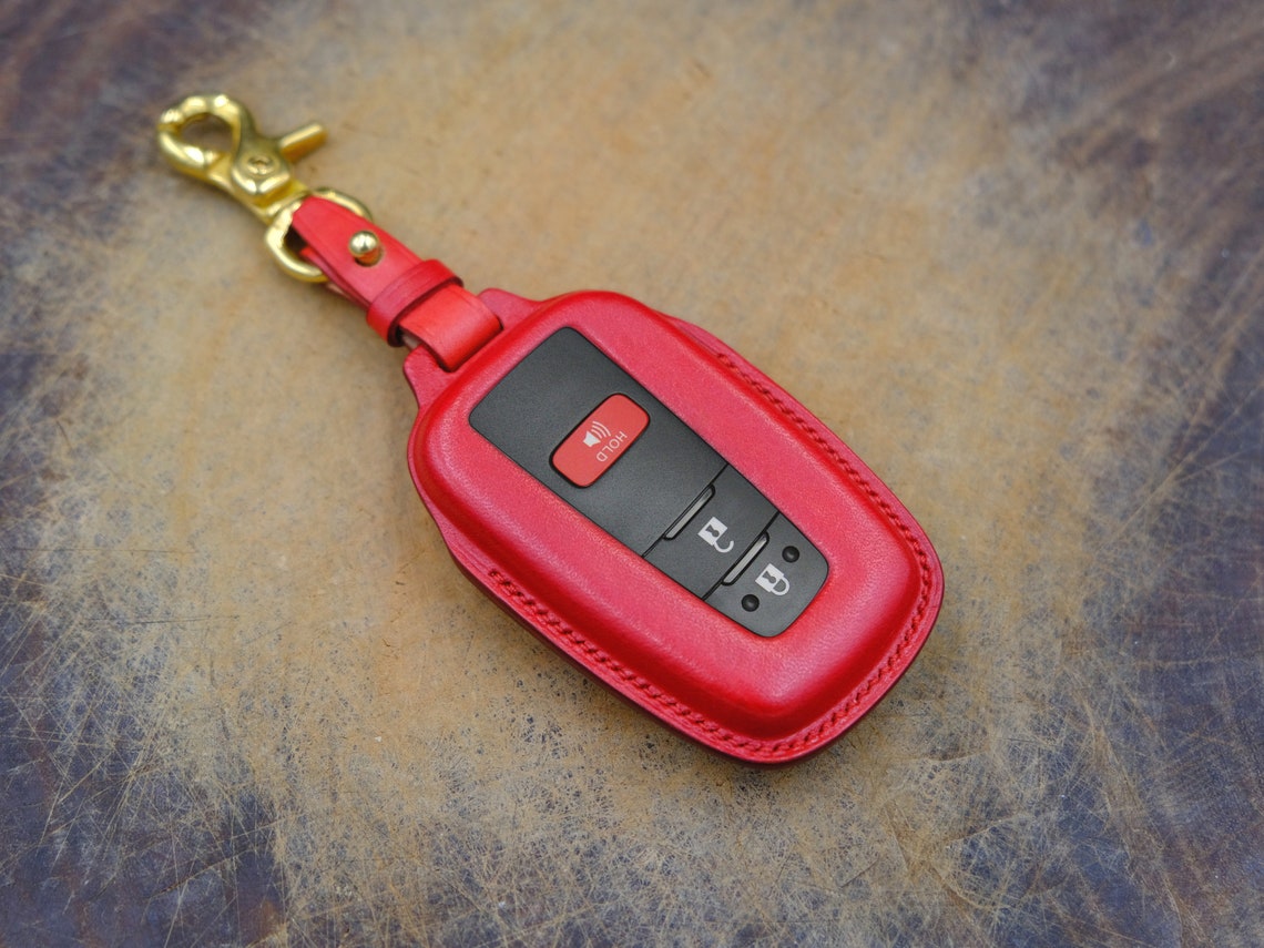 Toyota Corolla Cross Key Fob Cover Handcrafted Leather Key Etsy Canada