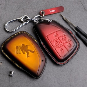 2025 2024 GMC Key Fob Cover For GMC Canyon Yukon Sierra Denali AT4 ... GMC Key Case Key Chain Accessories, Personalized Gift
