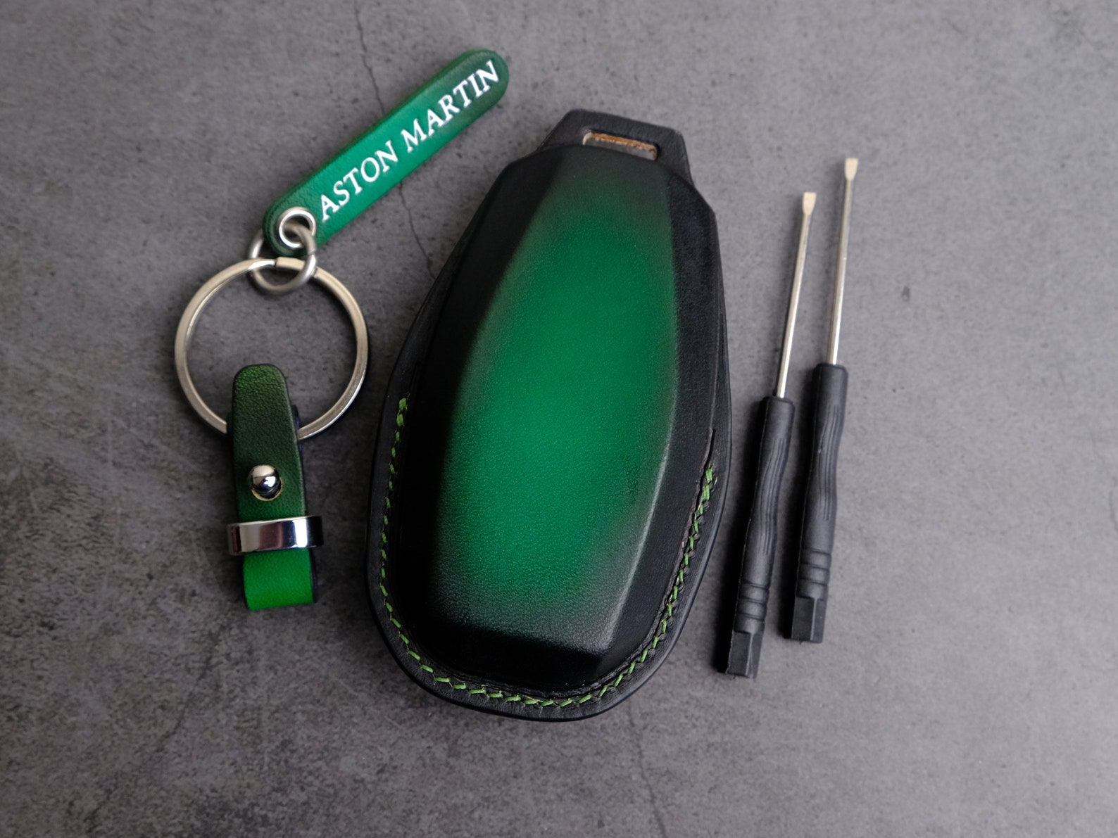 Aston Martin Key Case - Leather Key Fob Cover for Aston Martin DBX DB9 ...