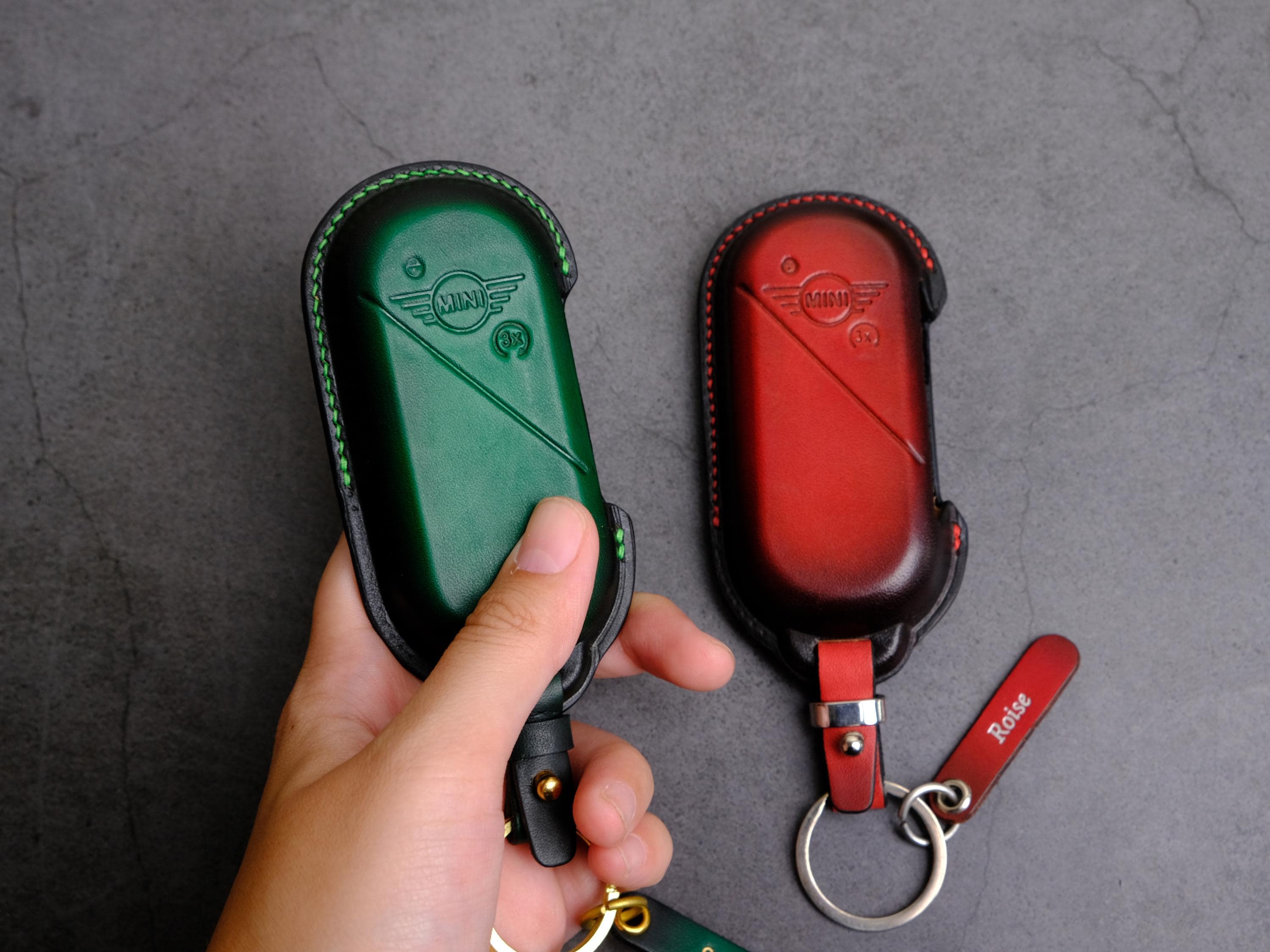 Custodia per portachiavi adatta per Mini Countryman