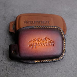 Housse pour Toyota 4Runner SR SR5 TRD PRo Sport Offroad Limited... Étui à clés Toyota, porte-clés, accessoire de support de télécommande - Cadeau pour lui