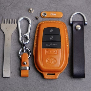 Toyota Venza Key Fob Cover 2024 - Toyota Venza Keychains Keyless Entry Remotes - Toyota Venza 2024 Key Case - Toyota Accessories