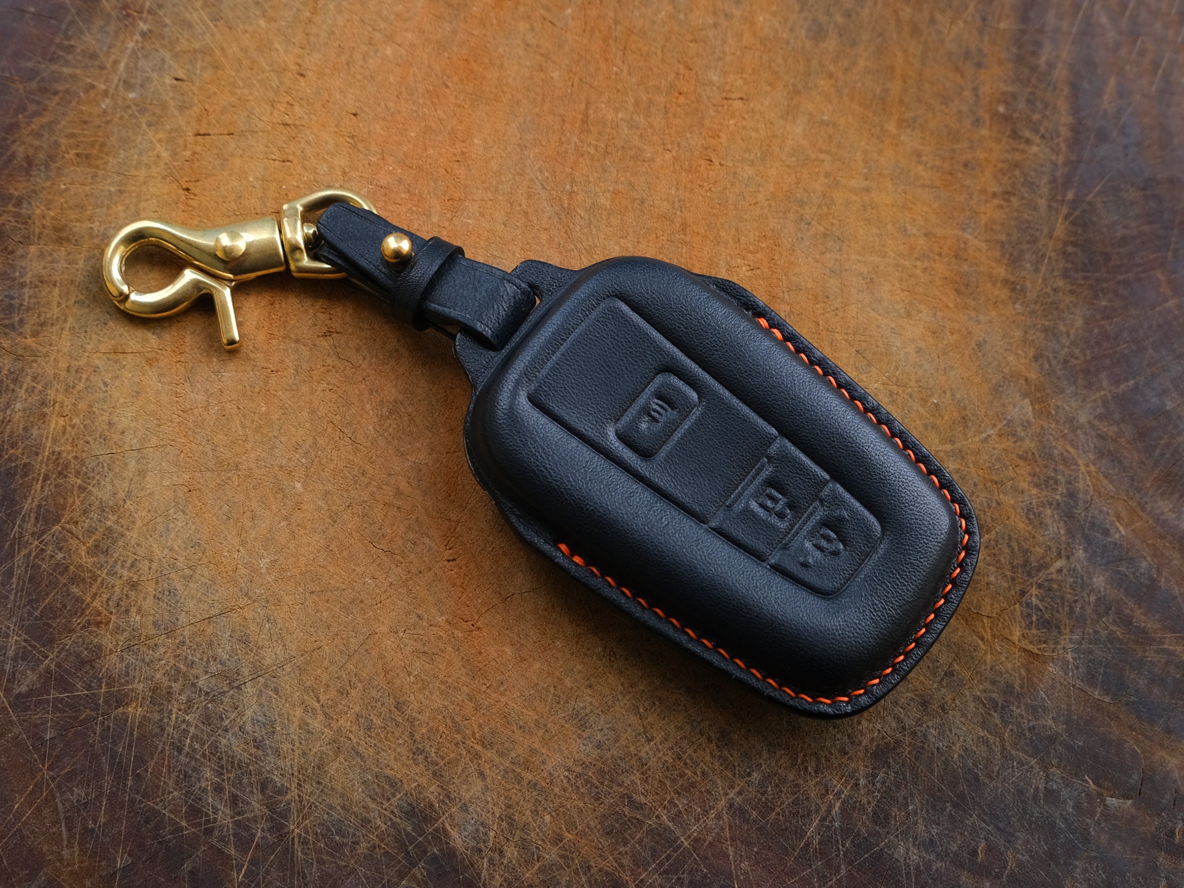 Toyota Key Fob Cover Handcrafted Leather Key Case For Toyota Etsy